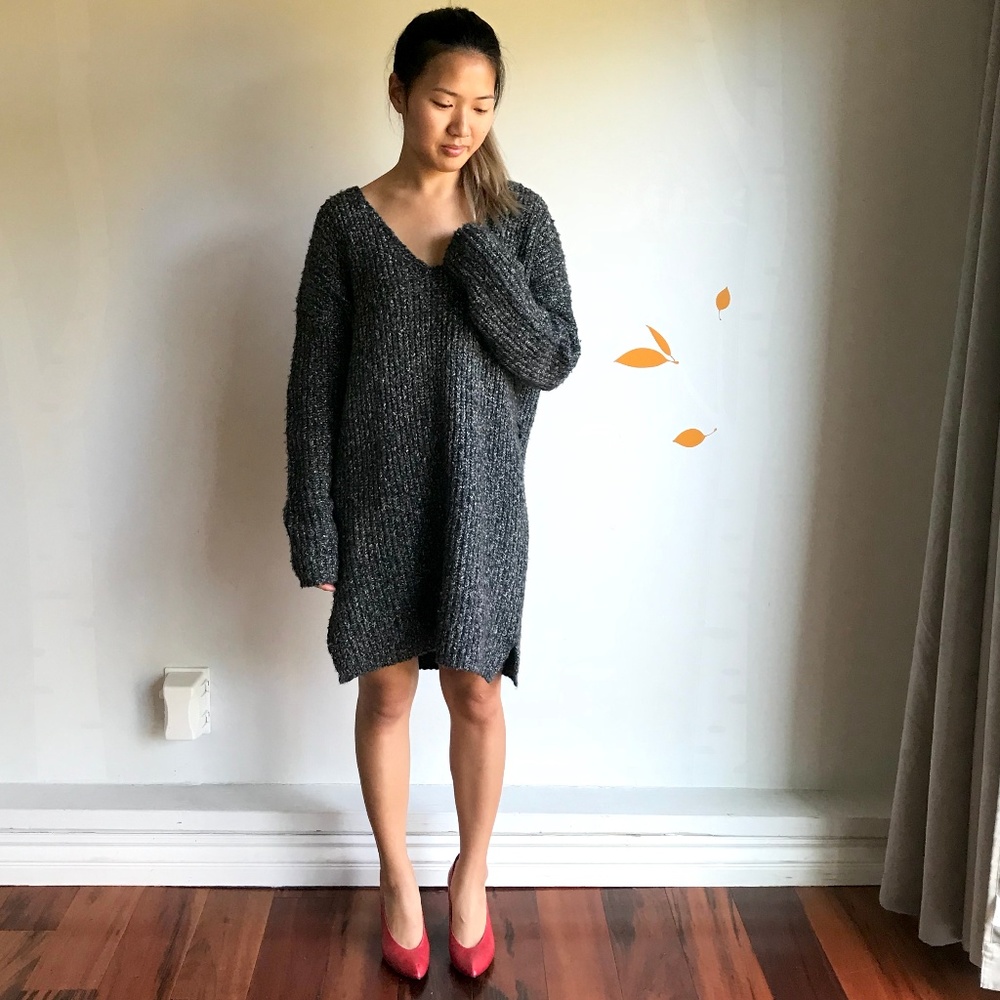 **SOLD** Chunky sweaterknit dress